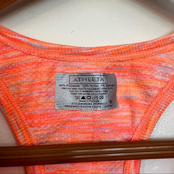 Athleta Speedlight Seamless Workout Tank Top Sz S - Picture 7 of 11